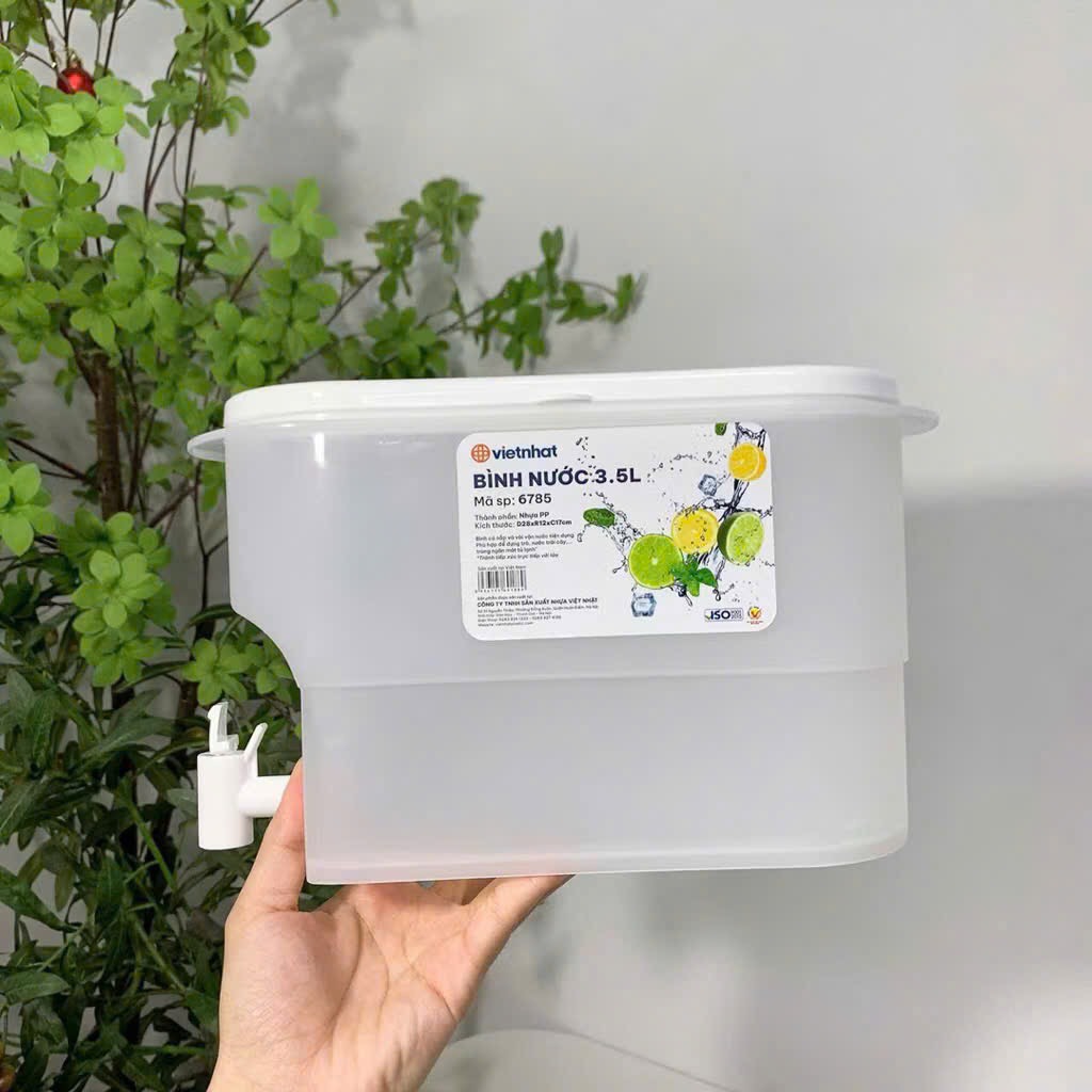 CT5. Bình nước có vòi Việt Nhật 3,5L