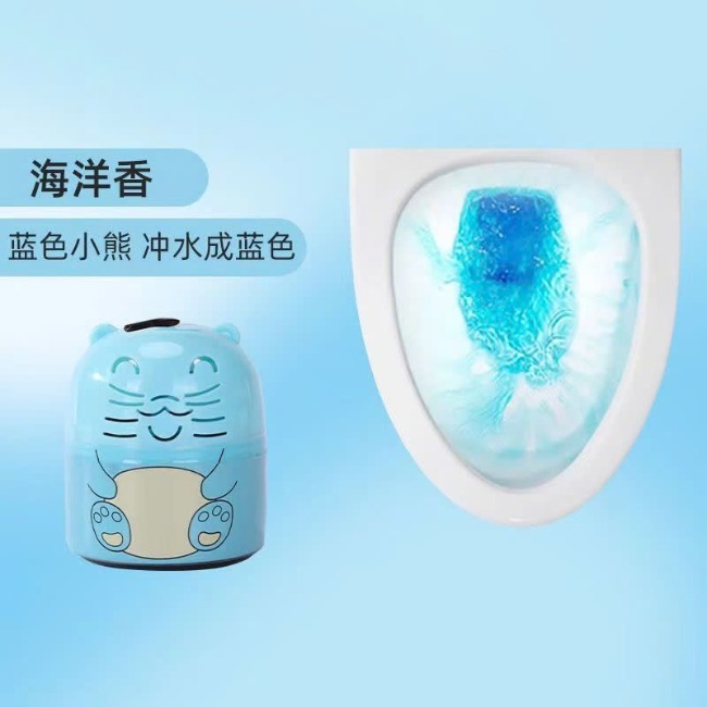 S2. Lọ thả vệ sinh bồn cầu, khử mùi và loại bỏ vết bẩn (có dây treo) 150g