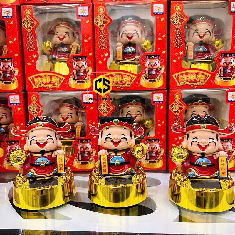 T.h.ầ.n T.à.i Gật Đầu 12x8cm