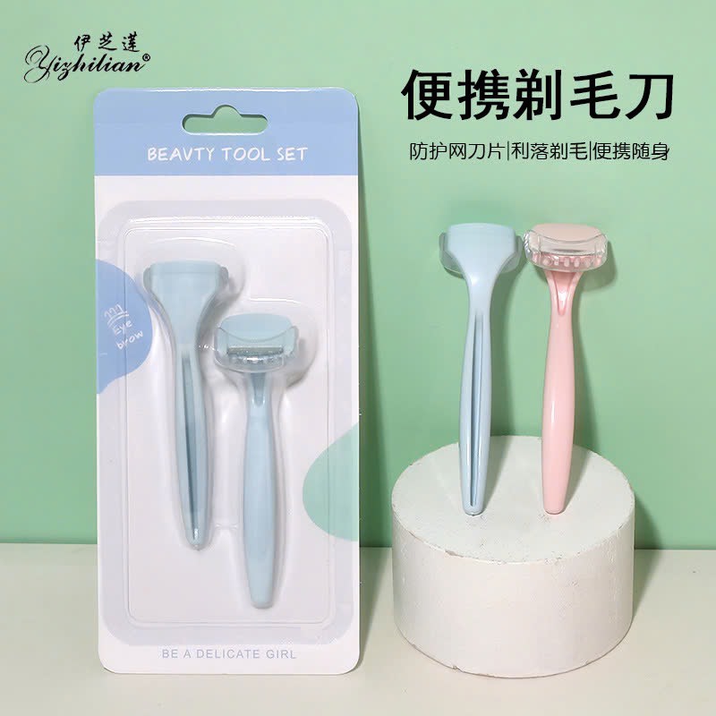 T11. Set 2 dụng cụ cạo râu có nắp bảo vệ