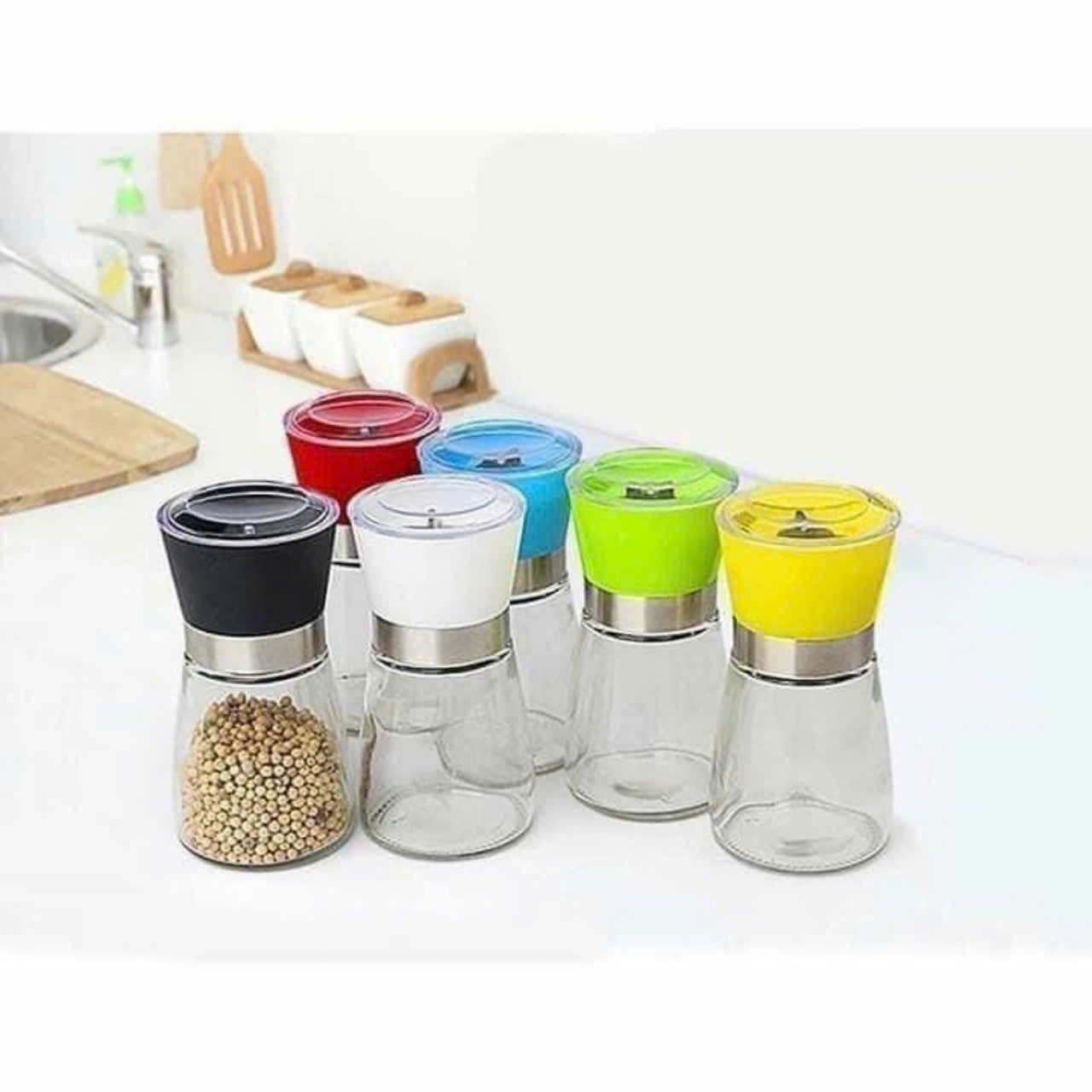 Lọ Xoay Tiêu Cầm Tay Thủy Tinh