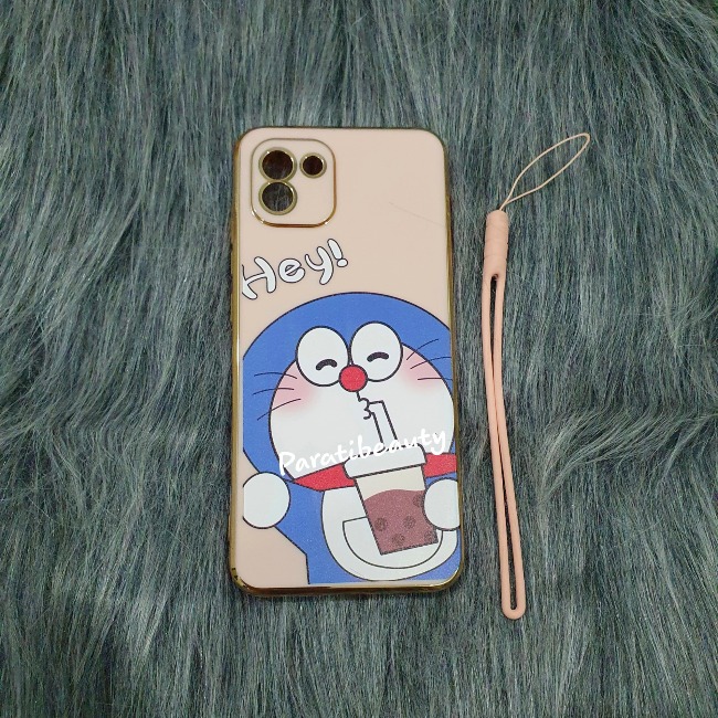 Ốp Lưng Điện Thoại Hình Doreamon Dễ Thương Dành Cho Samsung A03