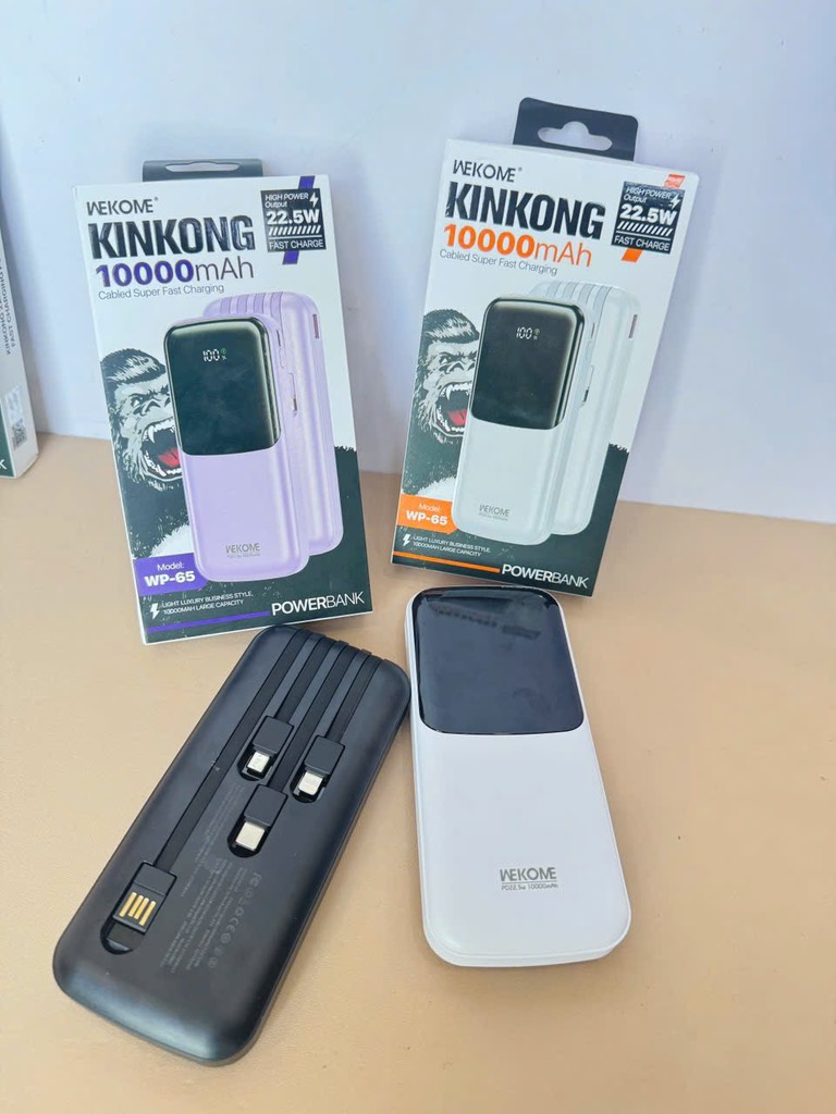 Sạc dự phòng Wekome 22.5W 10000mAH WP-59