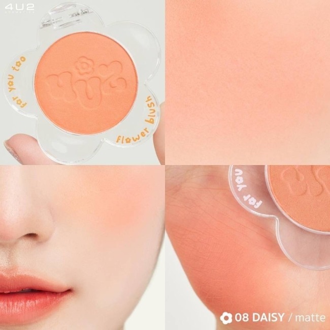 Phấn má 4U2 Flower Blush 3,7g