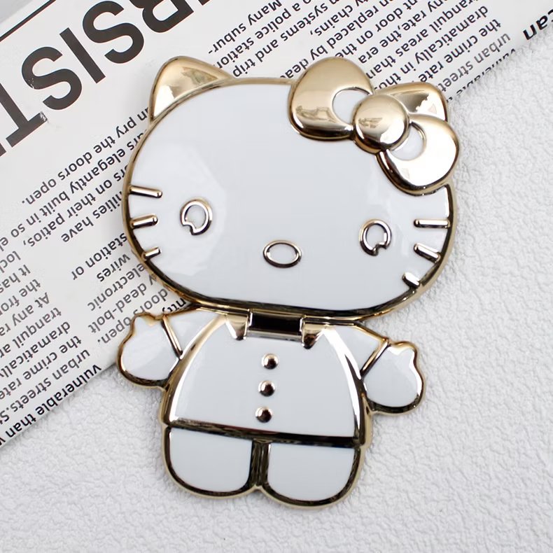 14.1 Giá đỡ ốp lưng điện thoại di động có thể gập-Hello kitty
