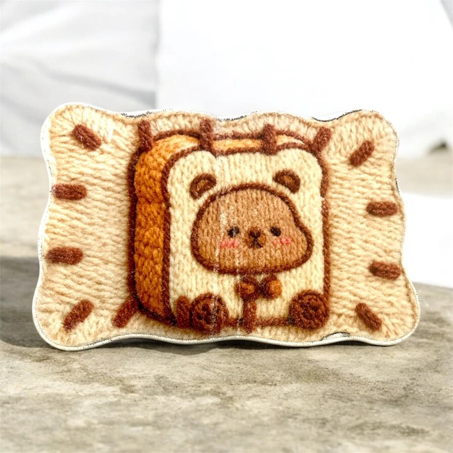 Thảm lau chân lông cún mèo (61×40cm)