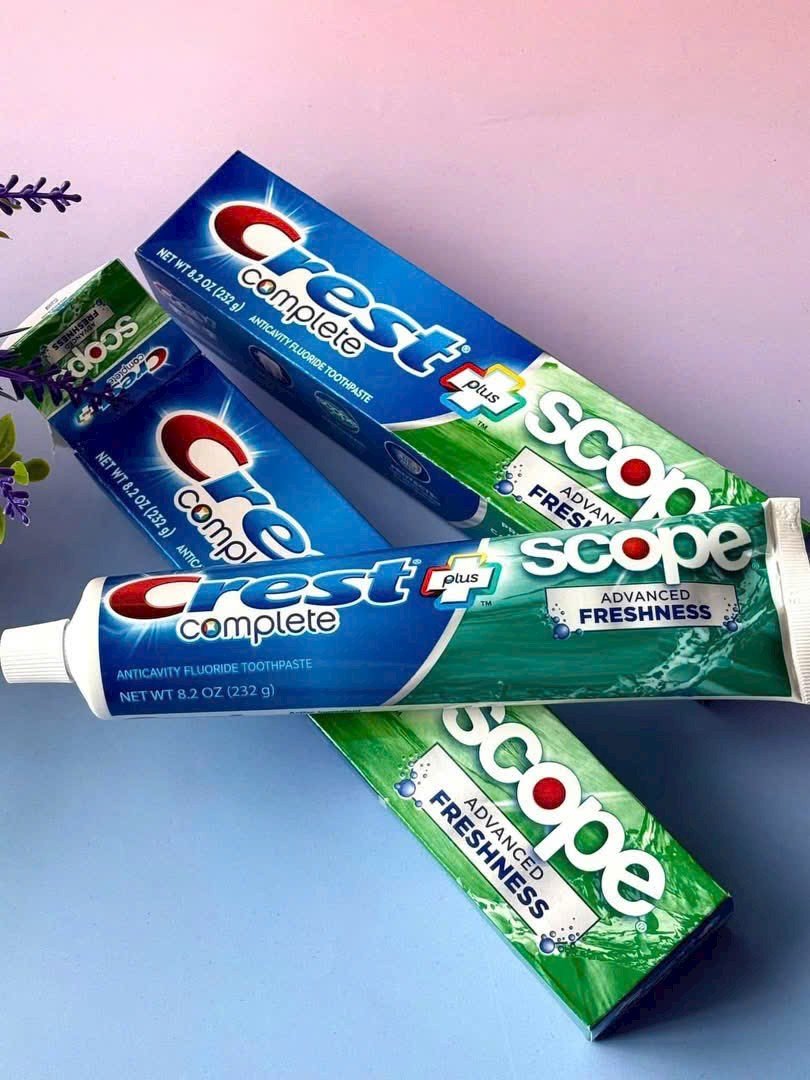 Kem đánh răng Crest Scope Advanced Freshness  232g