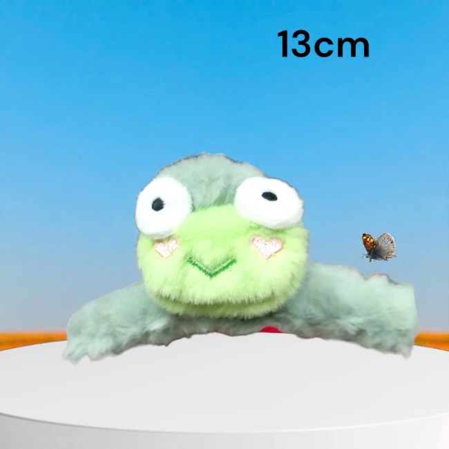 15.1 Kẹp tóc lông hoạt hình