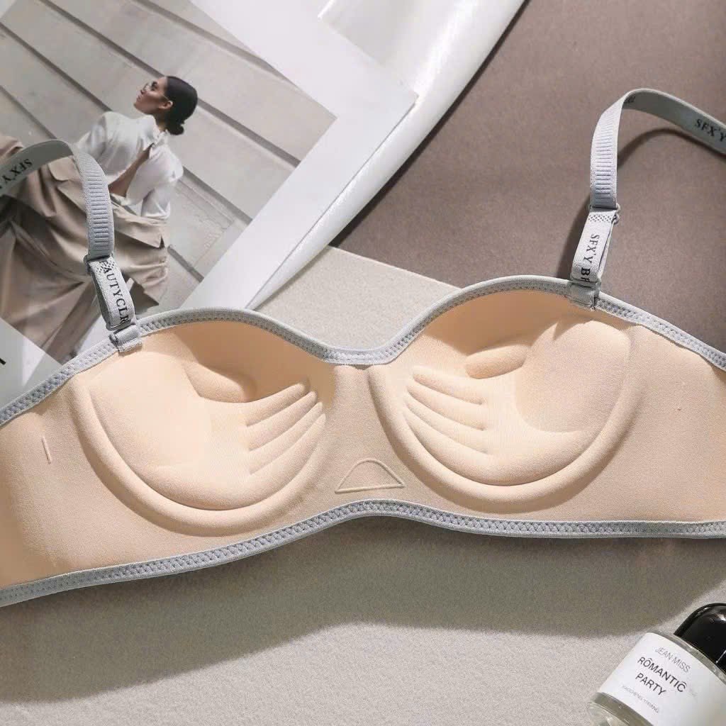 B7.3- Áo ngực , áo bra su màu đen 4807 viền chữ 38/85