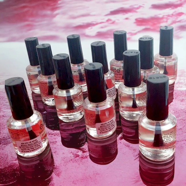 16.1 Sơn bóng mau khô Elite dưỡng chống lem 17ml