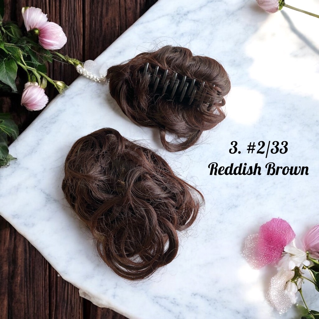 T8. Kẹp búi tóc xoăn thời trang Hàn Quốc