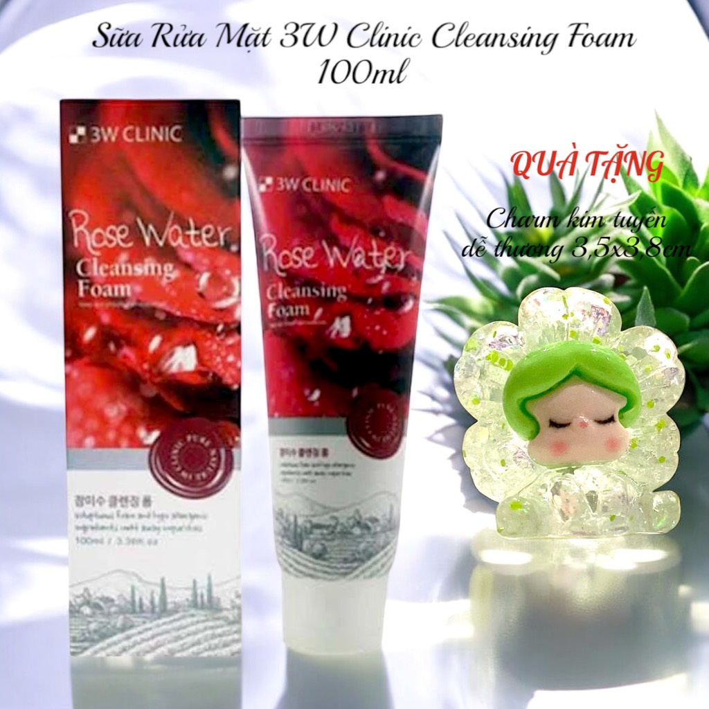 Sữa Rửa Mặt 3W Clinic Cleansing Foam 100ml