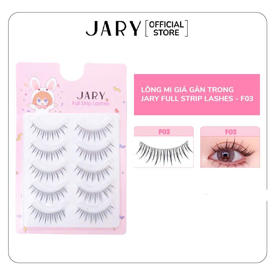 14.5.Lông mi giả gân trong JARY Full Strip Lashes (chưa có keo)