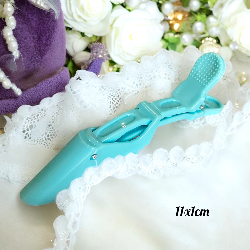 Bịch 5 kẹp cá sấu định vị tóc, kẹp tạo kiểu