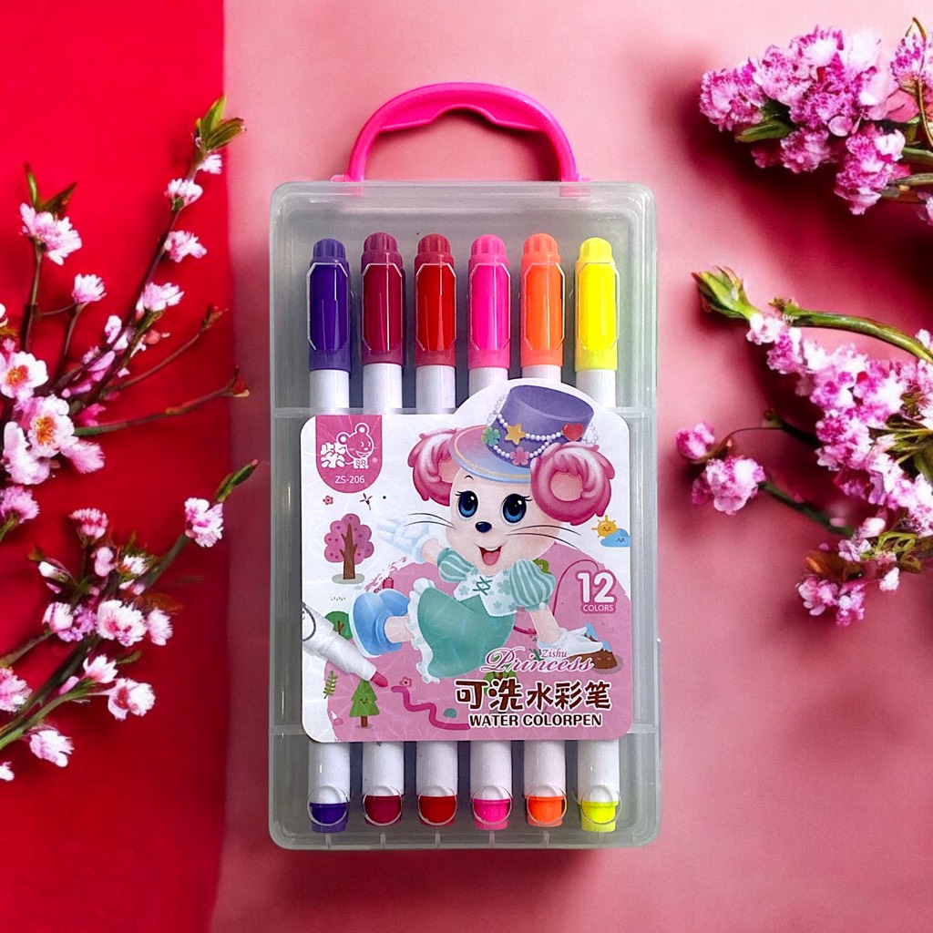 Bút dạ 12 màu