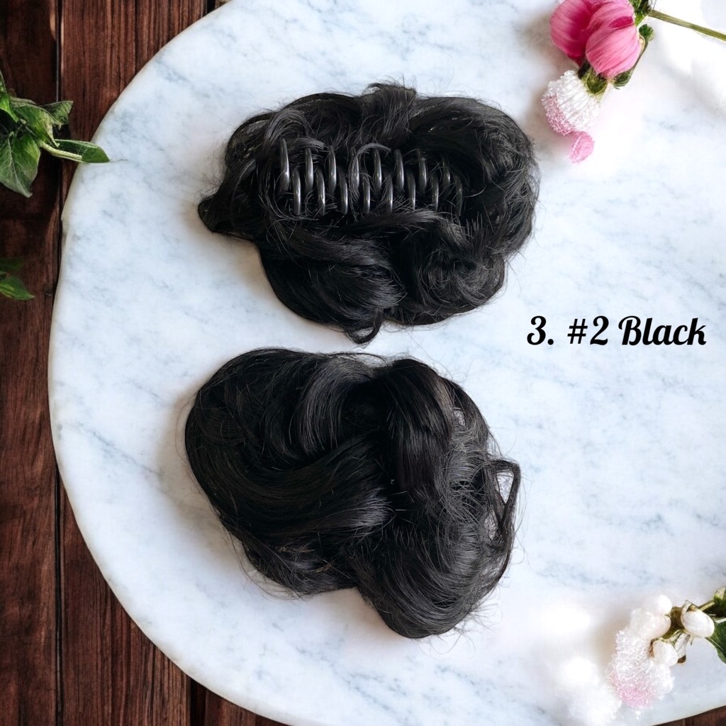 T8. Kẹp búi tóc xoăn thời trang Hàn Quốc