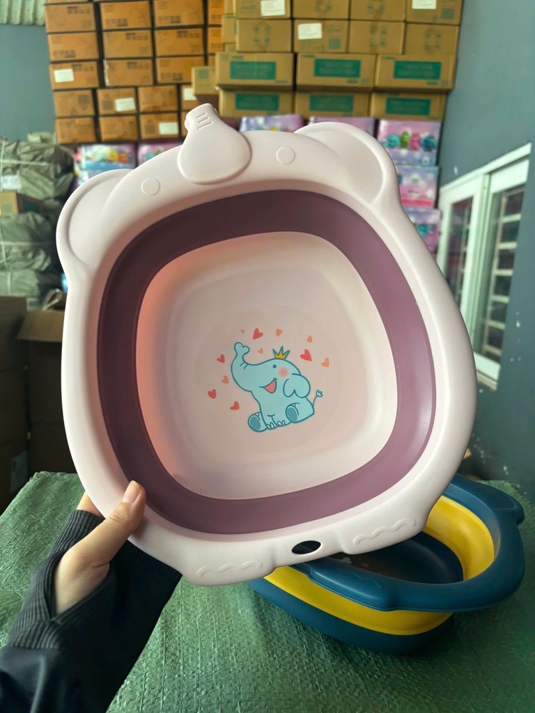 S5. Chậu gấp gọn con voi, khủng long