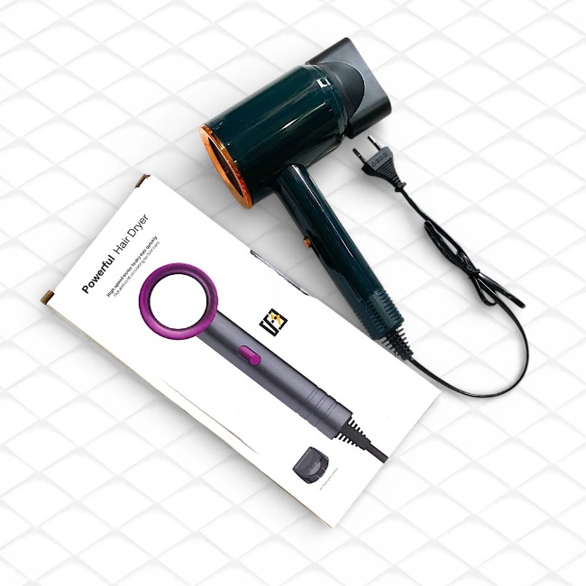 Máy sấy tóc tạo kiểu Powerful Hair Dryer màu trắng