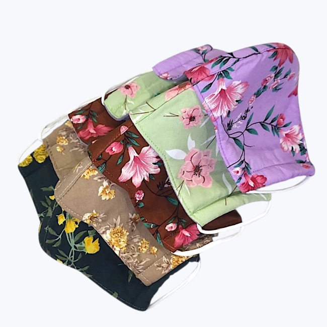 13.6.Khẩu trang vải (10,5cmx2) - ngẫu nhiên