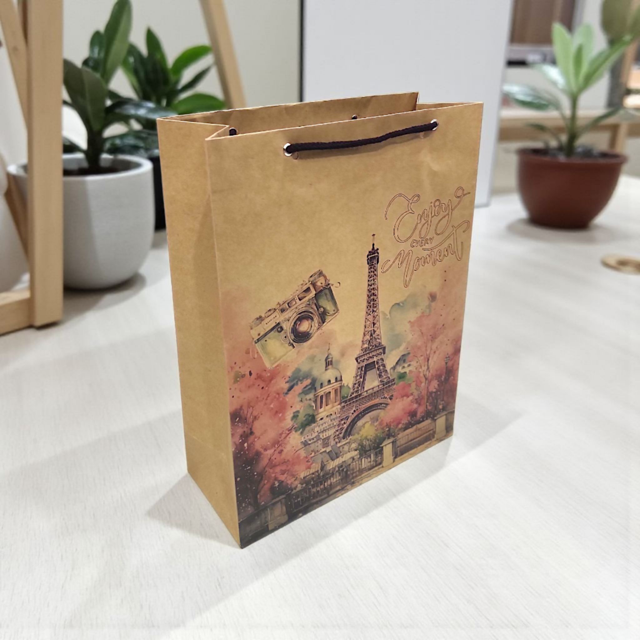 Túi giấy đựng quà Kraft K7-04 (27x36x11,5cm)