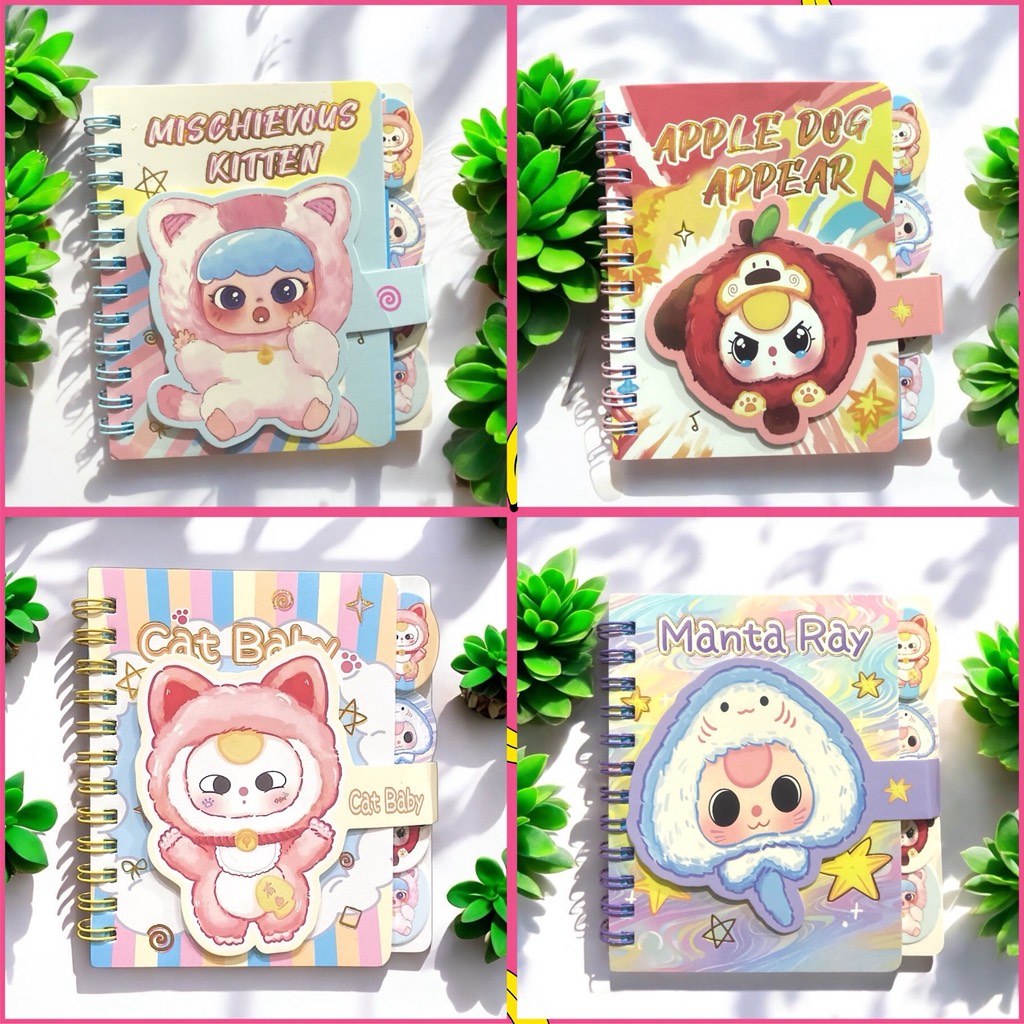 Sổ loxo A7 kèm phân trang