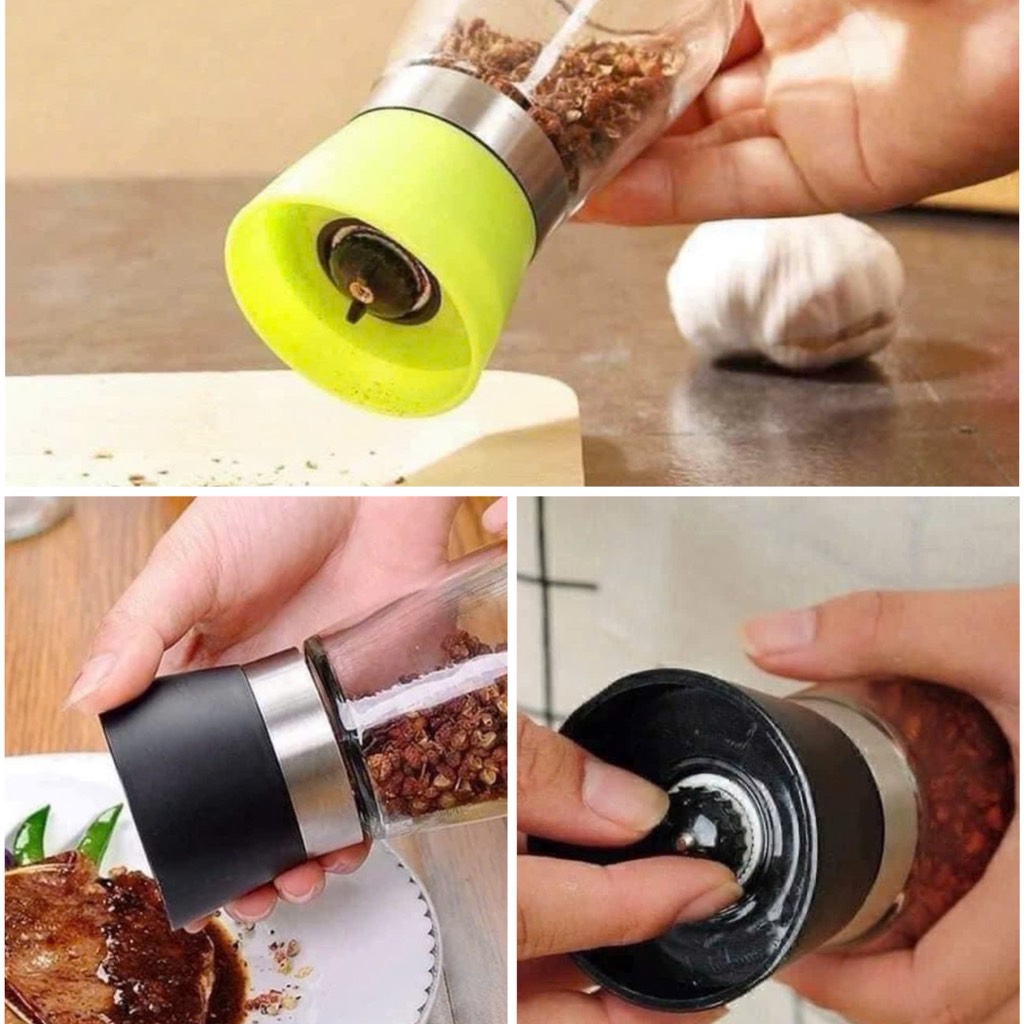 SKG2 Lọ Xay Tiêu Cầm Tay Thủy Tinh