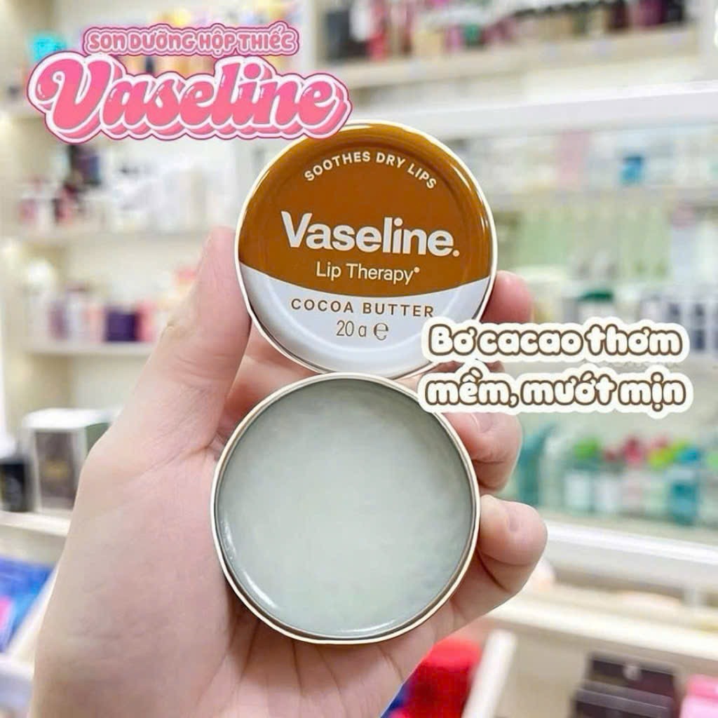 16.3 Son dưỡng trị thâm môi Vaseline Lip Therapy 20g - Mỹ
