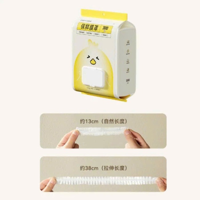 S2. Bich 300 Cái Bọc Thực Phẩm Có Chun