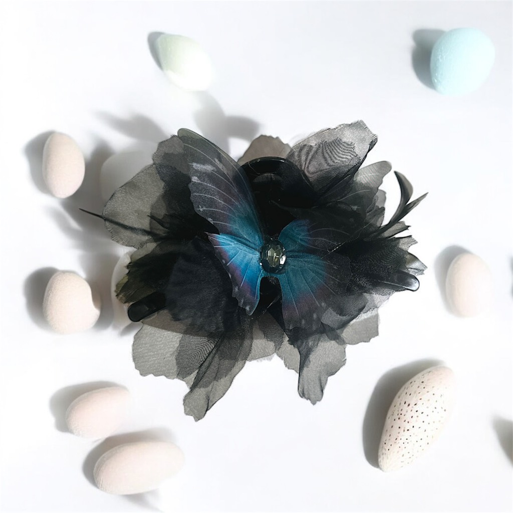 Kẹp Tóc Bướm Ma Thuật Cỡ Lớn Phong Cách Tiên Nữ