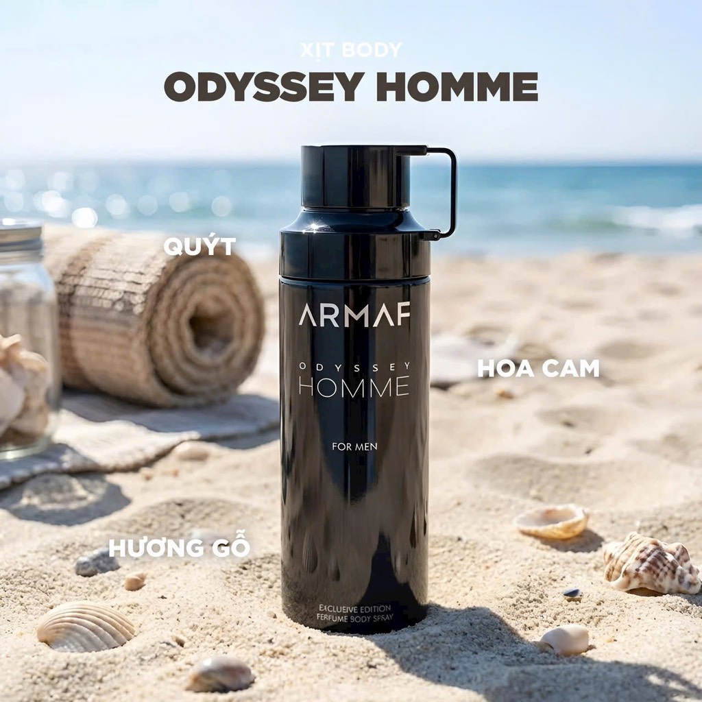 13.11.Xịt Thơm Toàn Thân Armaf Odyssey 200ml