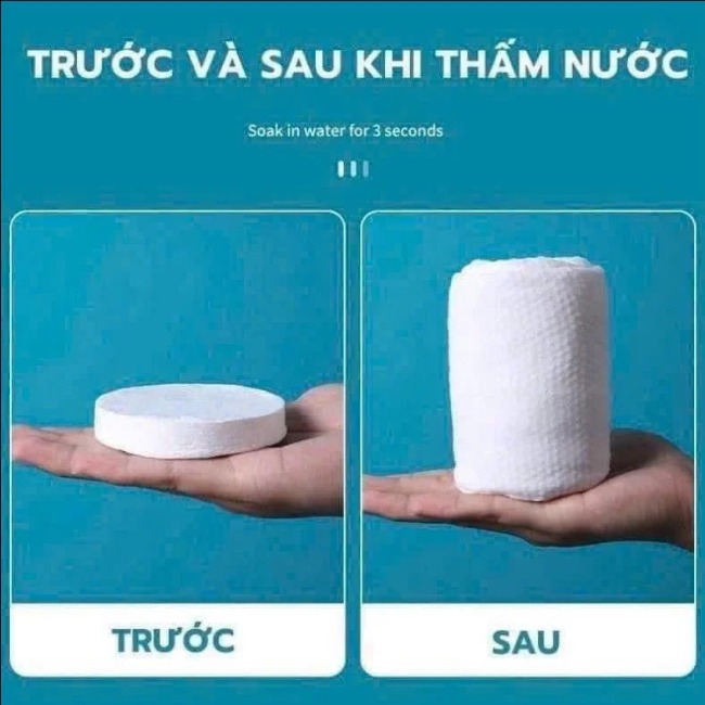 B8.11 Khăn Tắm Nén Cô Gái