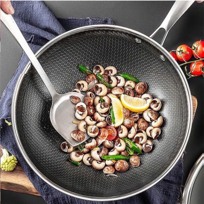 Chảo tổ ong chống dính 32cm sâu 9cm