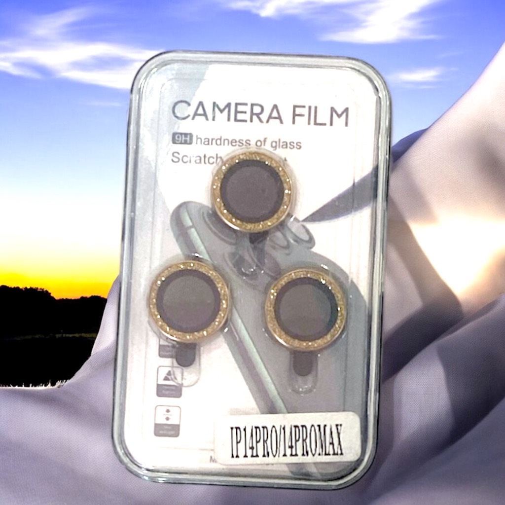 Hộp 3 m.ắt camerra đính đ.á dành cho Iphone