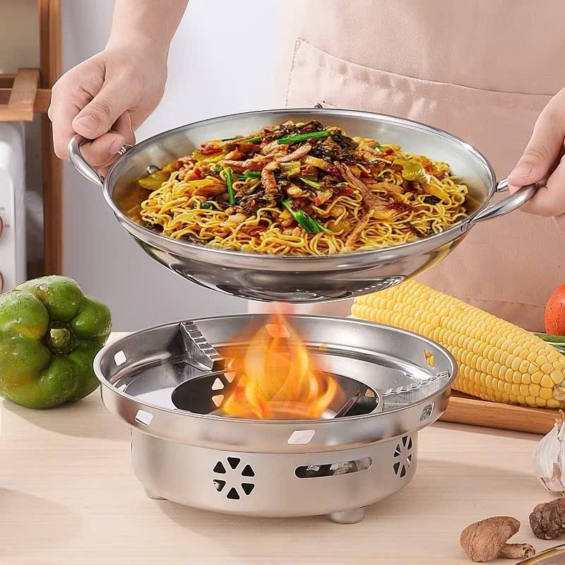 SB1. Bếp cồn khô chắn gió 24cm