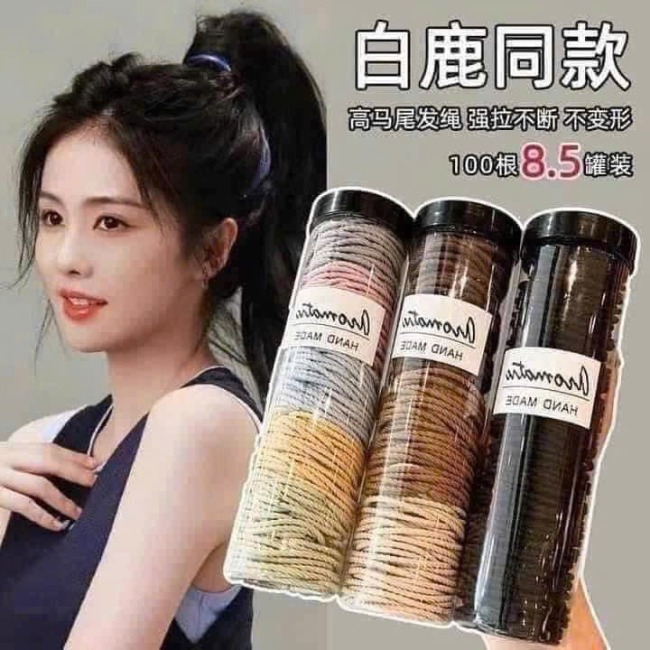 Hộp 100 Dây Buộc Tóc