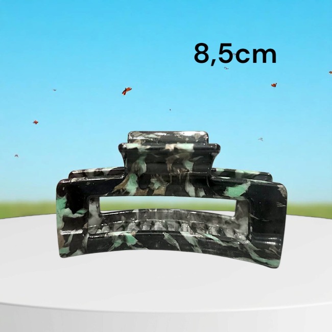 15.1 Kẹp càng cua hình chữ nhật trong suốt nhiều màu