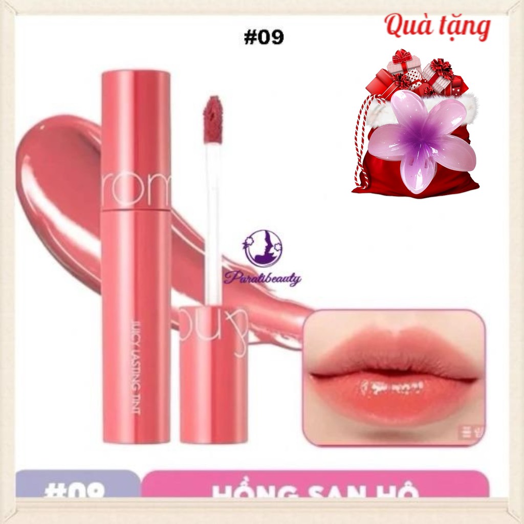 Son Tint Lì, Lâu Trôi Romand Juicy Lasting Tint Hàn Quốc 5.5g