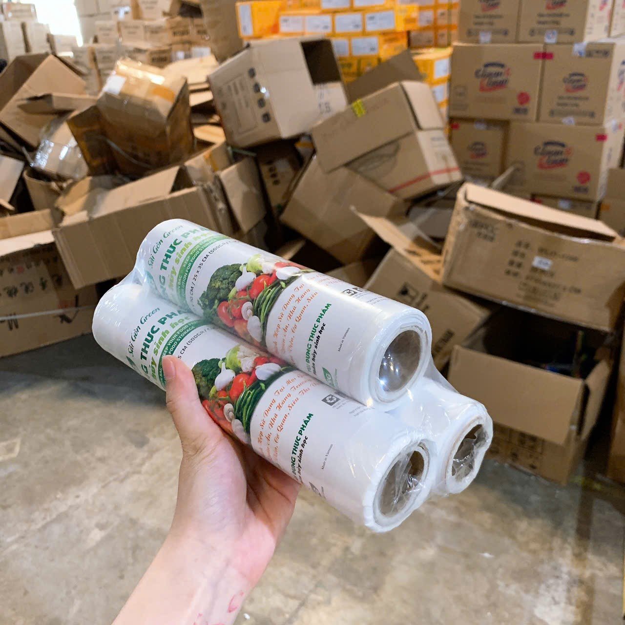 Sét 3 Cuộn Túi Đựng Thực Phẩm