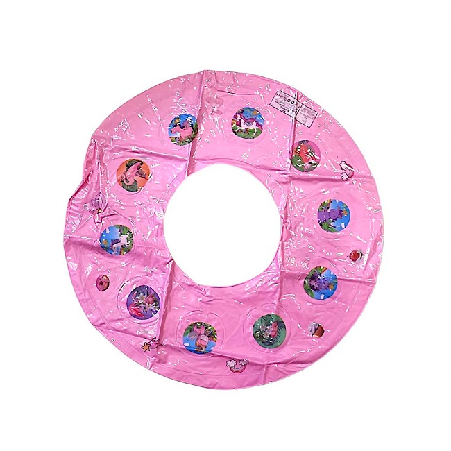 13.6 Phao bơi PVC tròn 53cm (60#) (họa tiết ngẫu nhiên-chưa bơm)