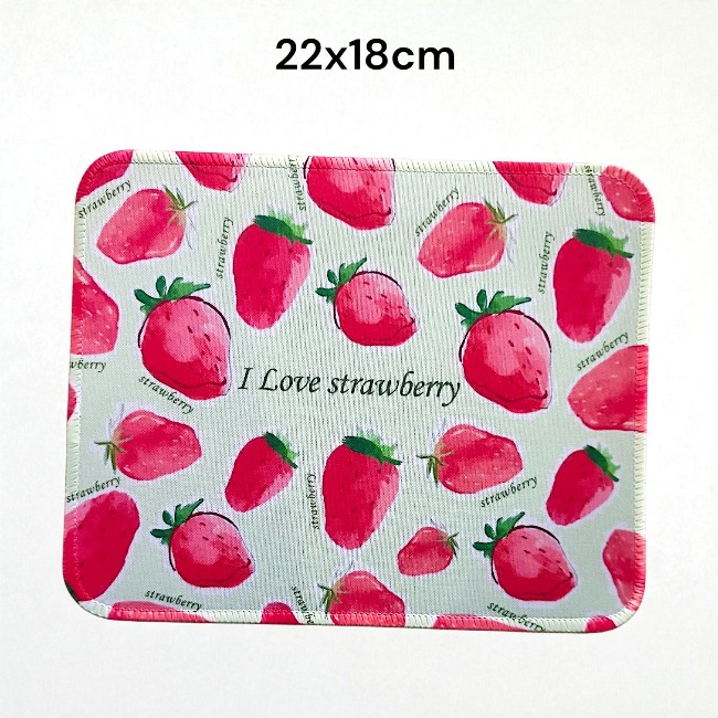 19.15 Lót chuột hình chữ nhật họa tiết hoạt hình đáng yêu 22x18cm