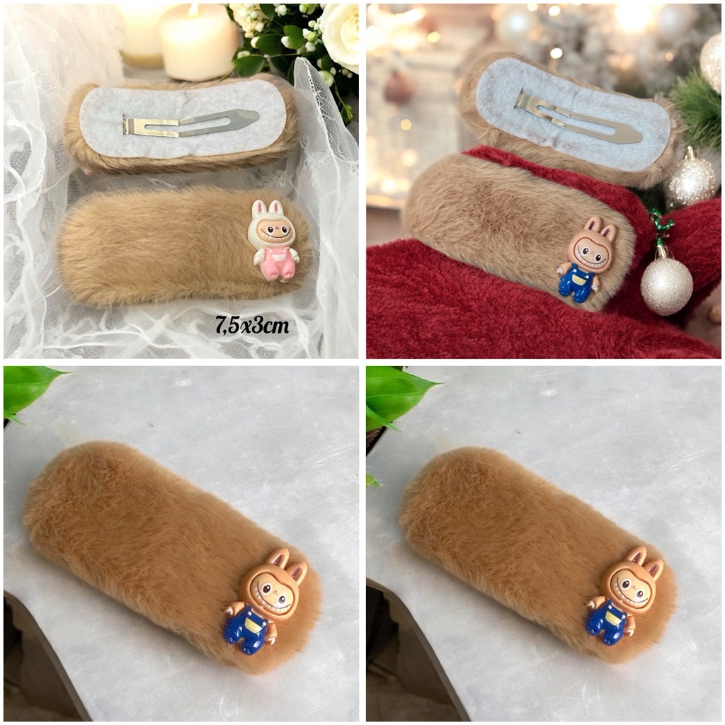 T13. Kẹp tách lông họa tiết mặt cười dễ thương