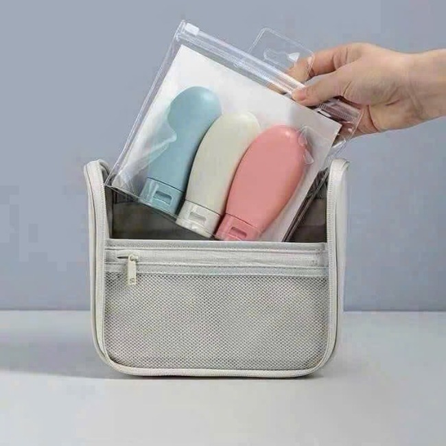 Sét 3 Lọ Chiết Mỹ Phẩm Du Lịch 11x5.5cm