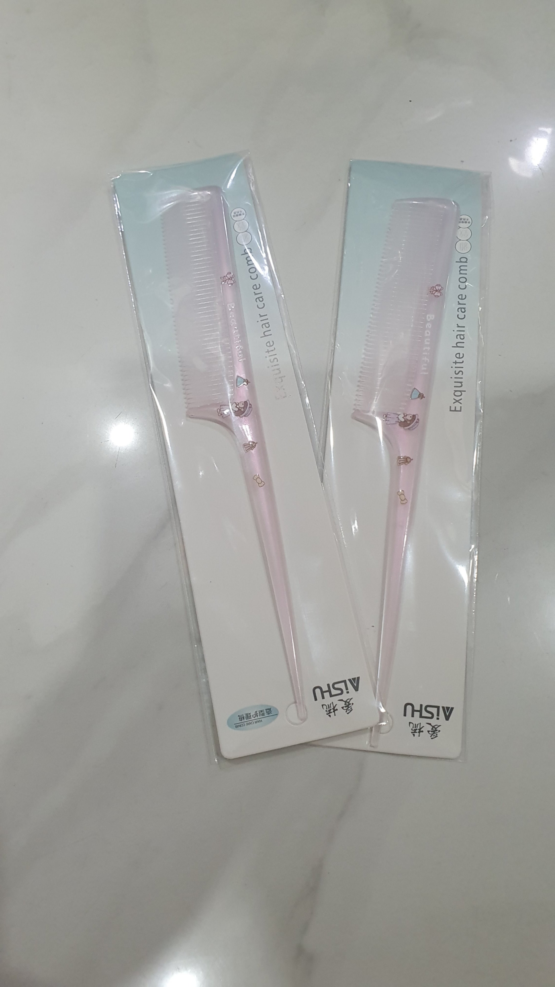 T12. Lược nhọn nhiều màu 13.5x3cm