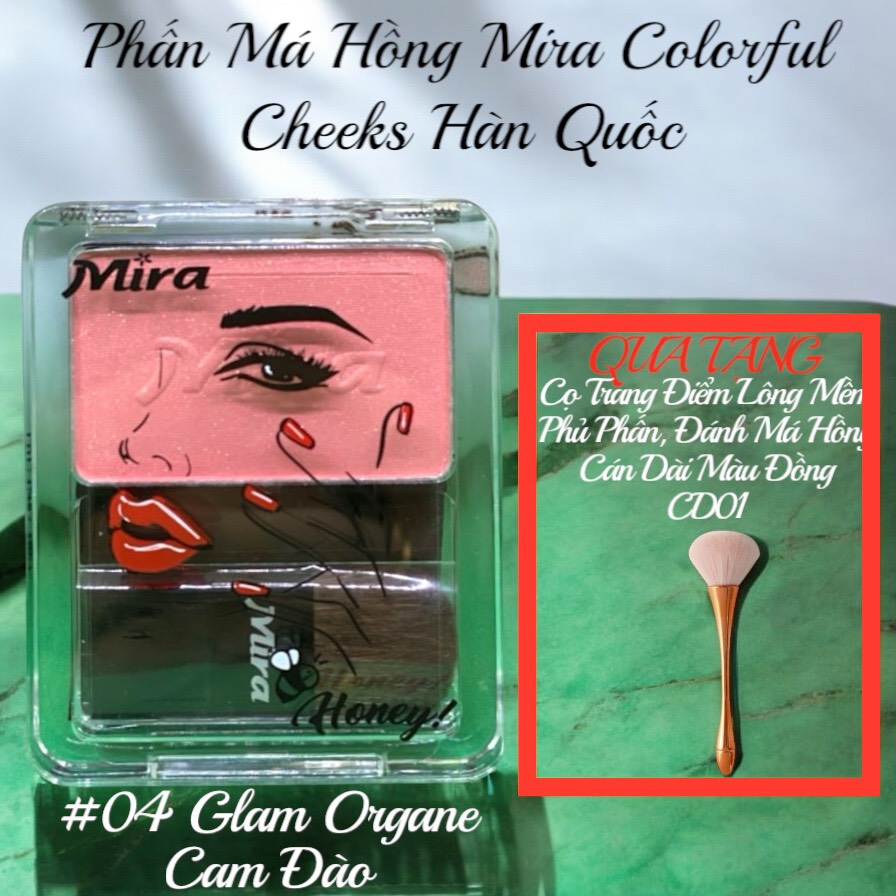 Phấn Má Hồng Mira Colorful Cheeks