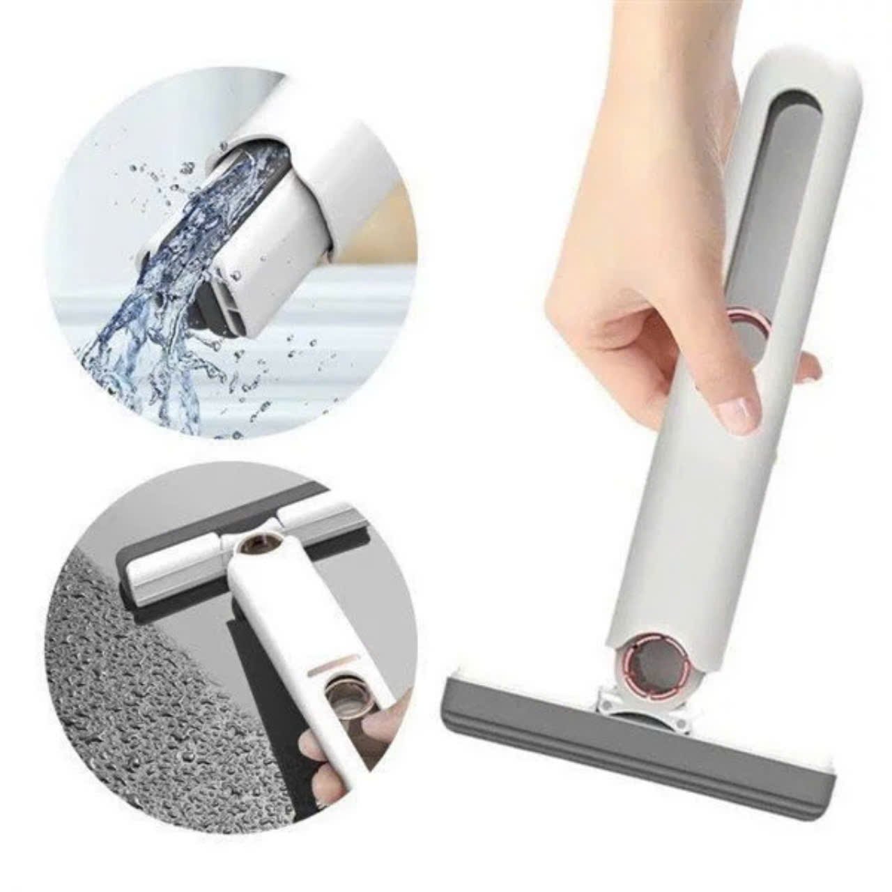 Cây Lau Bếp Tự Vắt Mini Cotton Mop Đa Năng