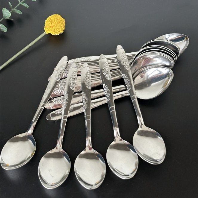 TB1. Thìa inox, thìa thép không gỉ