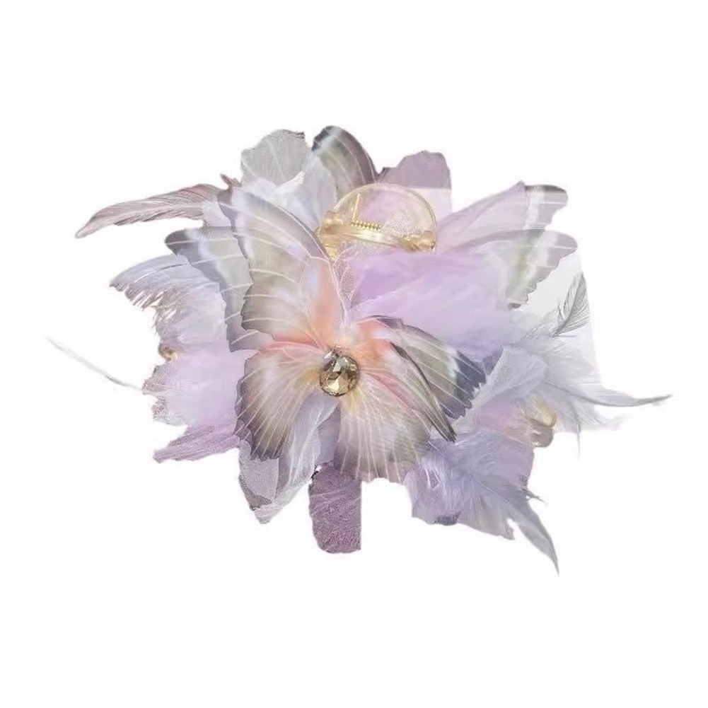 Kẹp Tóc Bướm Ma Thuật Cỡ Lớn Phong Cách Tiên Nữ