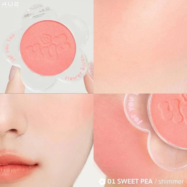 Phấn má 4U2 Flower Blush 3,7g