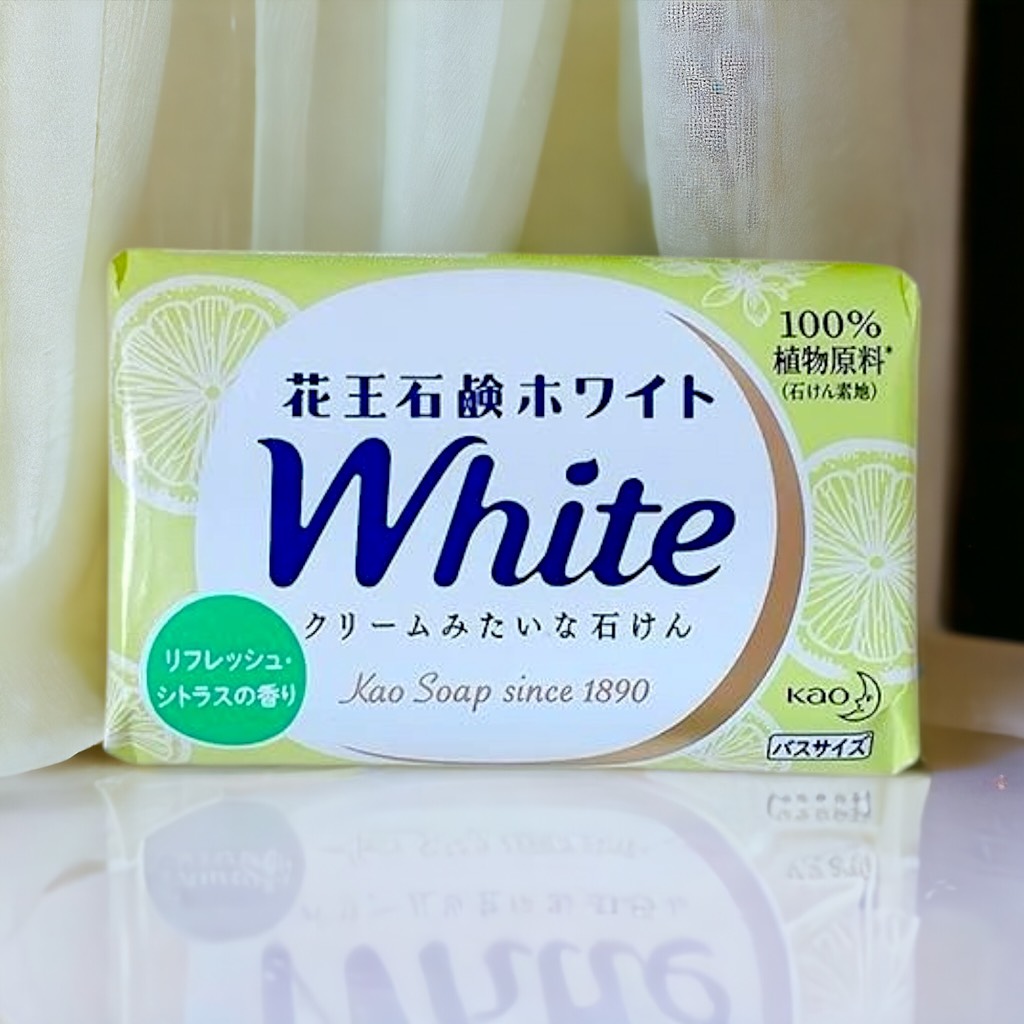 Xà Bông Tắm Dưỡng Trắng Da Kao White  130g