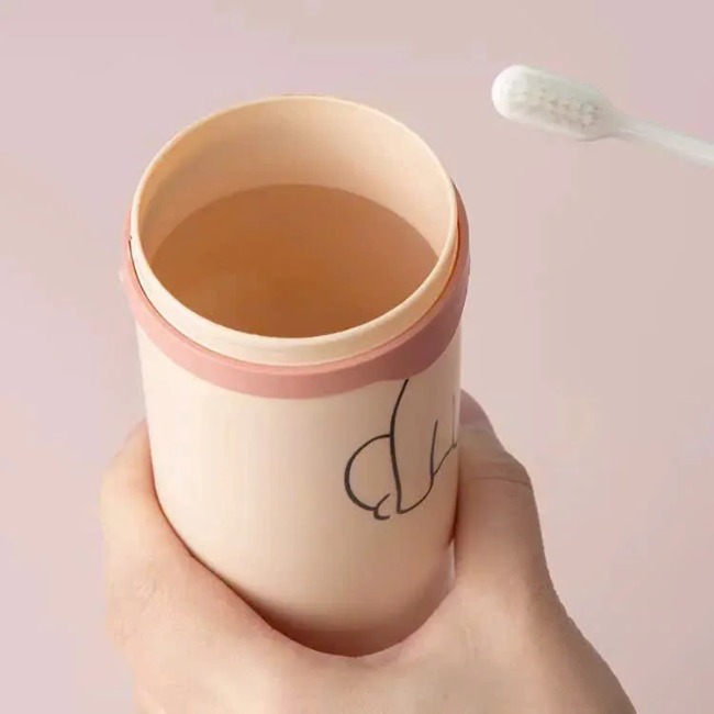 CT2. Hộp đựng bàn chải, kem đánh răng hình mèo 20*5,5cm